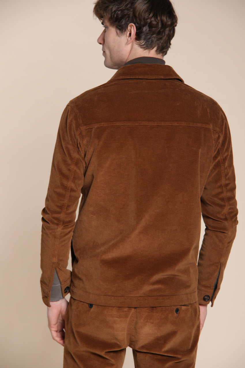 Steve overshirt uomo in velluto 500 righe
