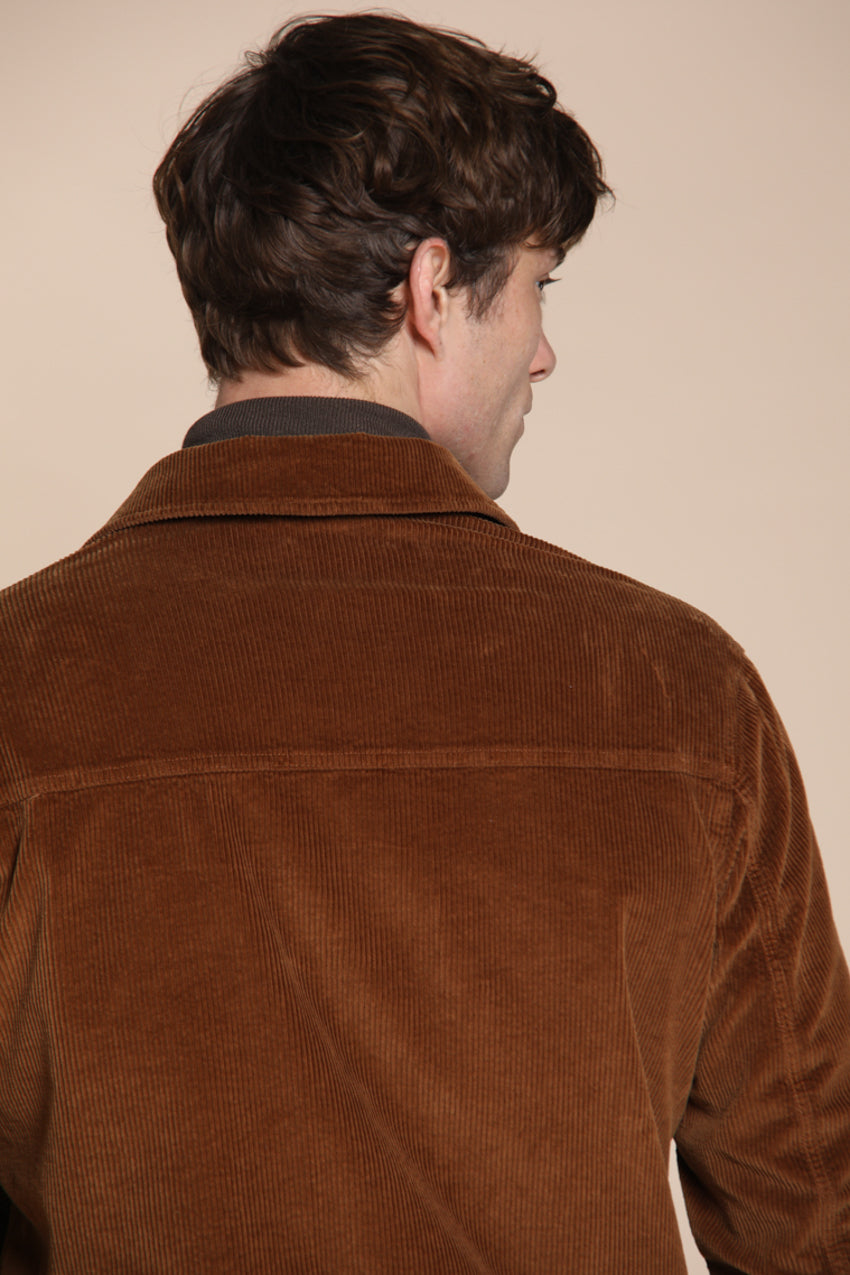 Steve overshirt uomo in velluto 500 righe