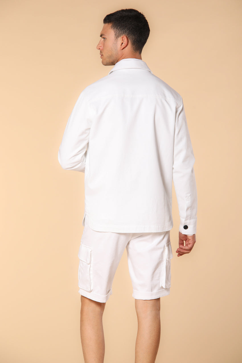 Williams overshirt homme en jersey stretch de coton