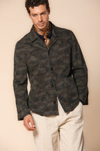 Foto 1 M74 Work Jacket field jacket uomo in raso con stampa mimetica