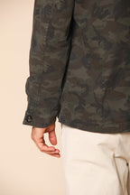 Foto 2 M74 Work Jacket field jacket uomo in raso con stampa mimetica