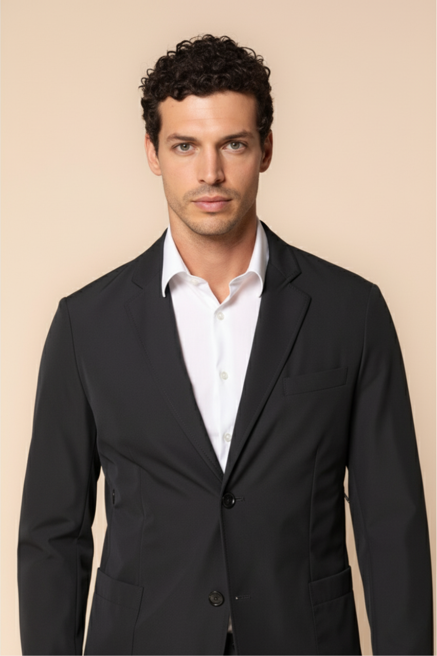 Da Vinci Tech Dynamic men’s blazer in stretch jersey