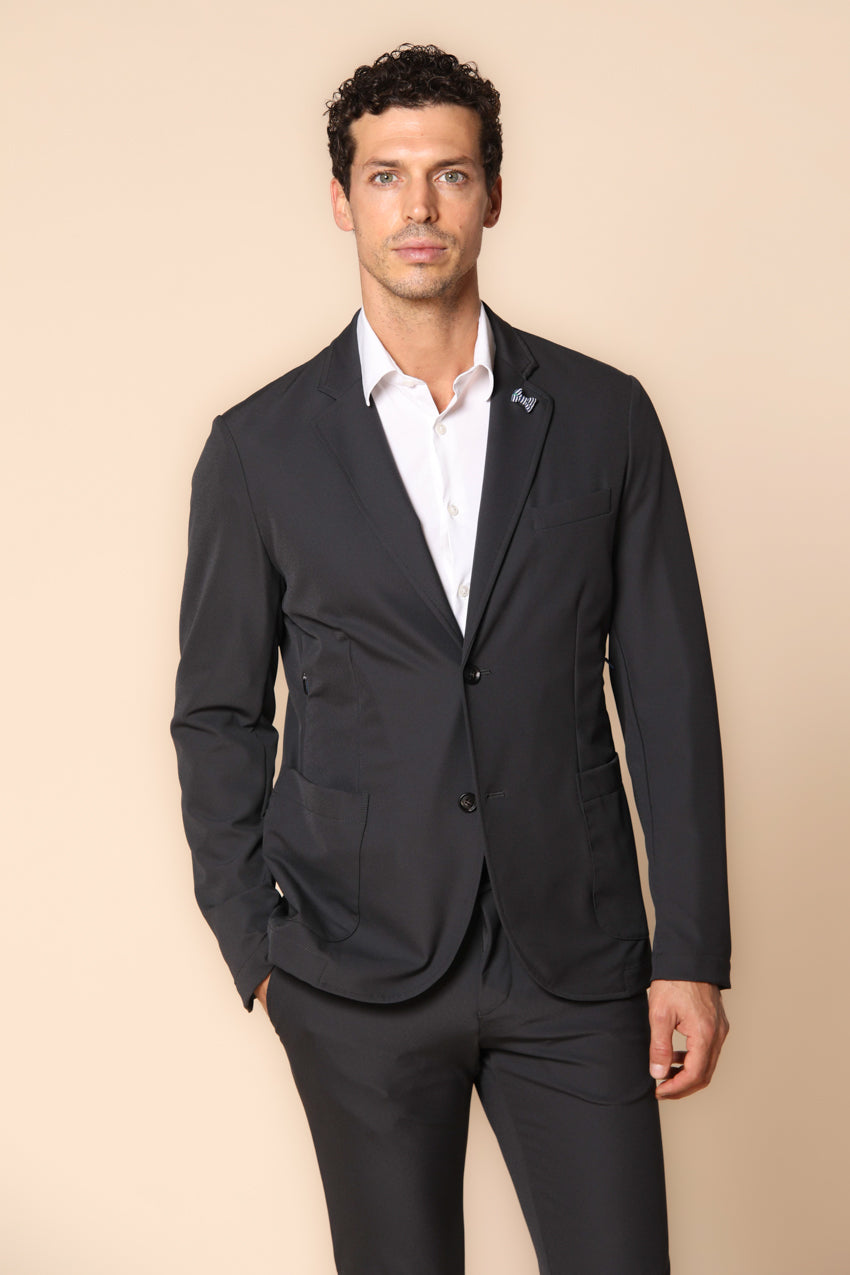 Da Vinci Tech Dynamic blazer uomo in jersey stretch regular fit