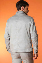 James overshirt homme en twill de lin mélangé coton
