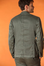 Da Vinci Summer blazer homme en twill de lin et coton