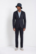 Da Vinci men's blazer in linen and cotton twill