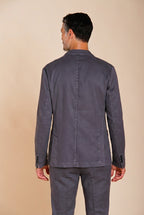 Da Vinci men's blazer in linen and cotton twill