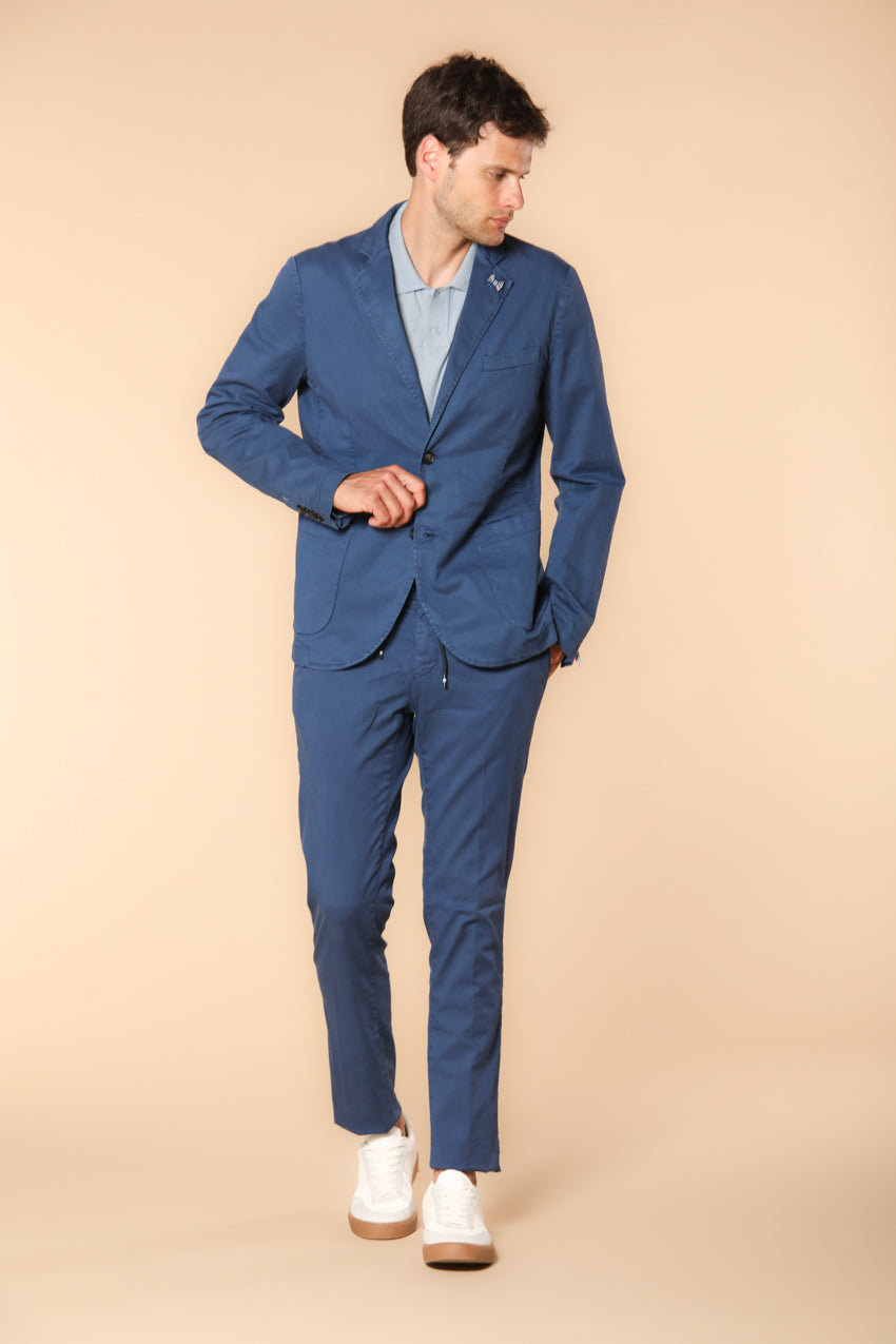 Da Vinci Summer Men's blazer in cotton and tencel regular fit