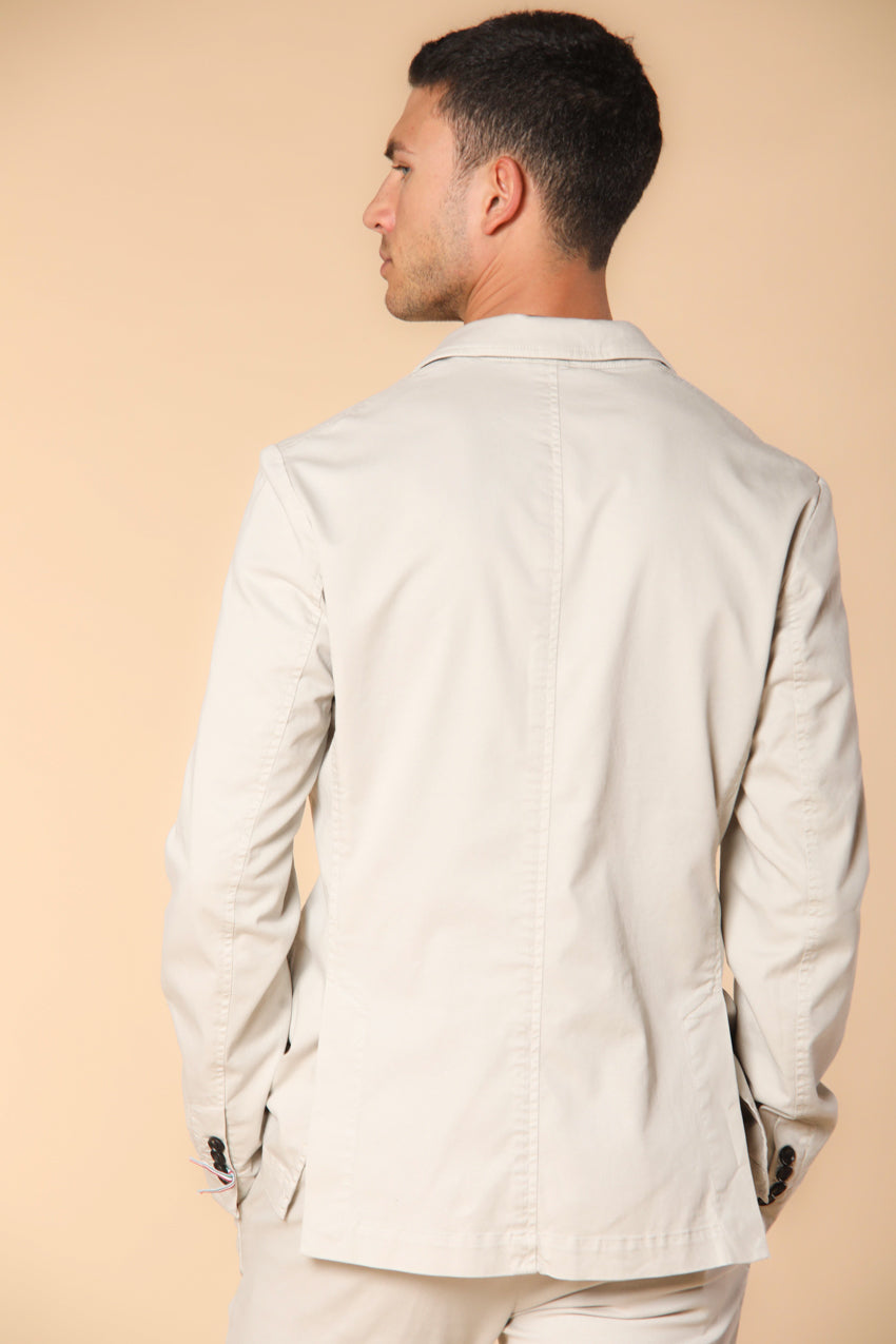 Da Vinci Summer blazer homme en coton et tencel coupe Regular