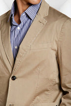 Da Vinci Travel men's blazer in technical travel stretch satin