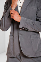 Da Vinci Travel men's blazer in technical travel stretch satin