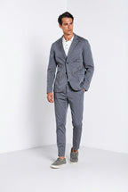 Da Vinci Travel men's blazer in technical travel stretch satin