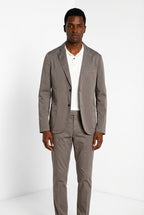 Da Vinci Travel blazer homme en satin technique travel stretch