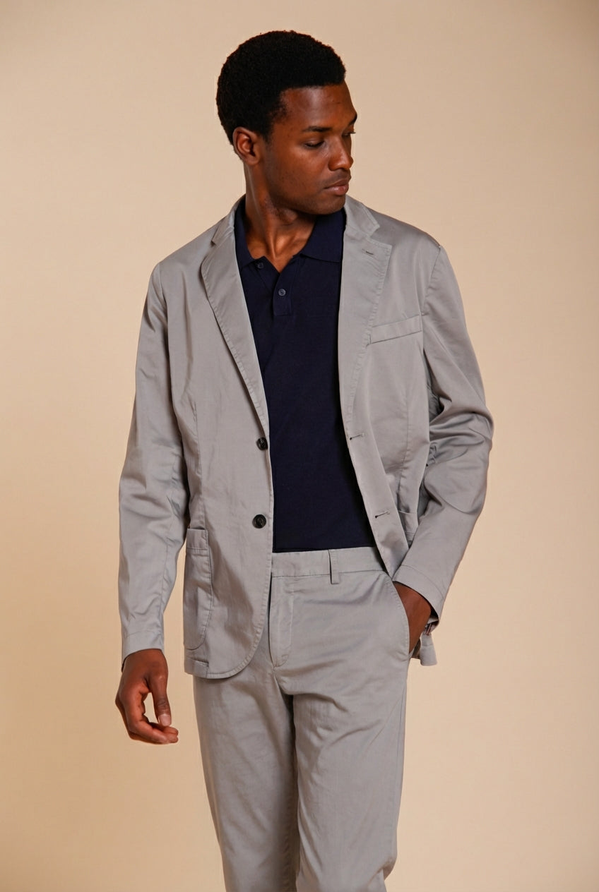 Da Vinci Travel blazer homme en satin technique travel stretch
