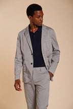 Da Vinci Travel blazer homme en satin technique travel stretch