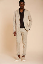 Da Vinci Travel blazer uomo in raso tecnico travel stretch