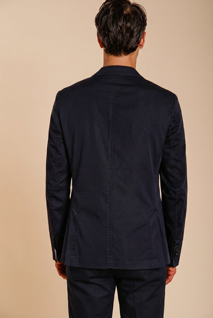 Da Vinci Travel blazer homme en satin technique travel stretch