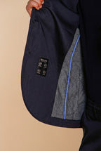 Da Vinci Travel blazer homme en satin technique travel stretch