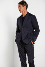 Da Vinci Travel men's blazer in technical travel stretch satin