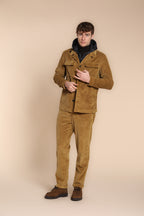 Foto 3 Firenze overshirt uomo in velluto costa larga