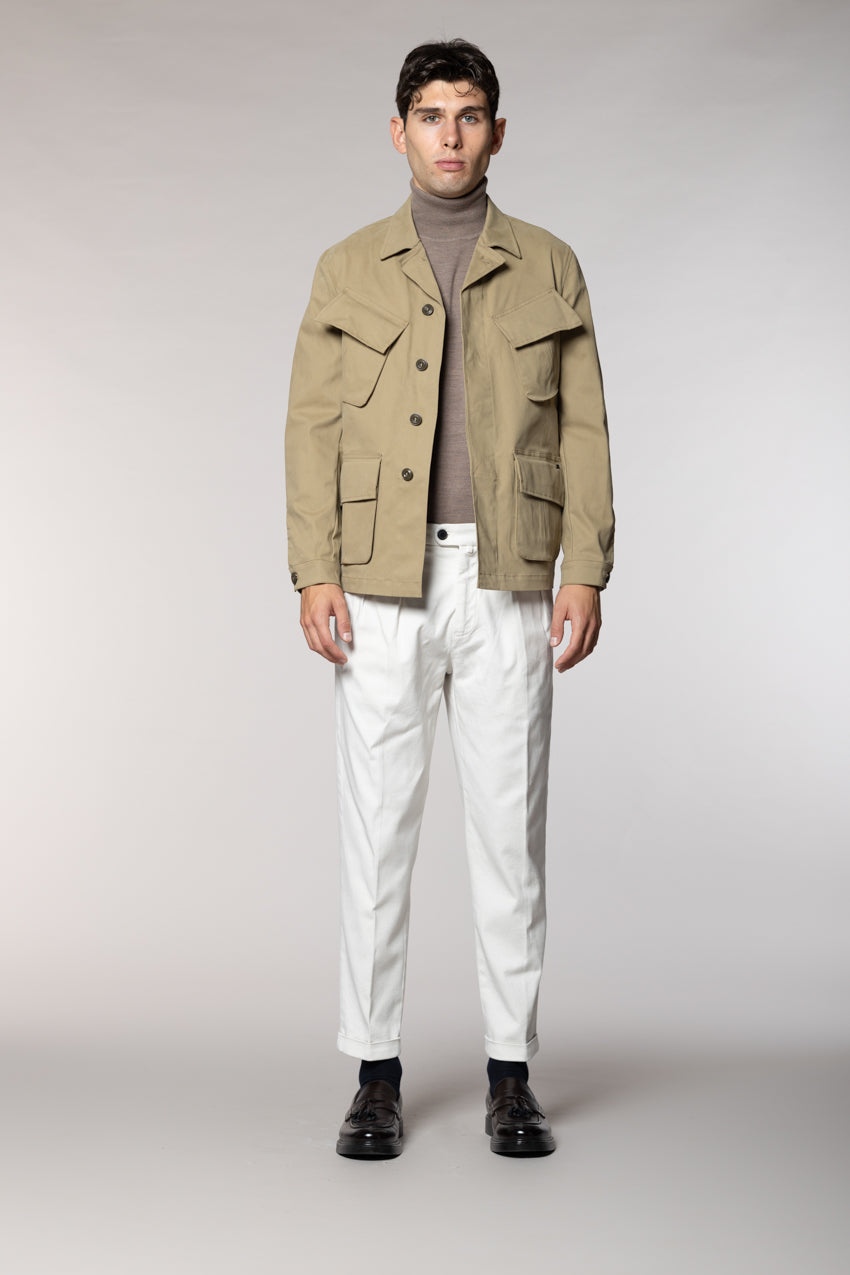 Vietnam Jacket veste homme en gabardine teintée en pièce