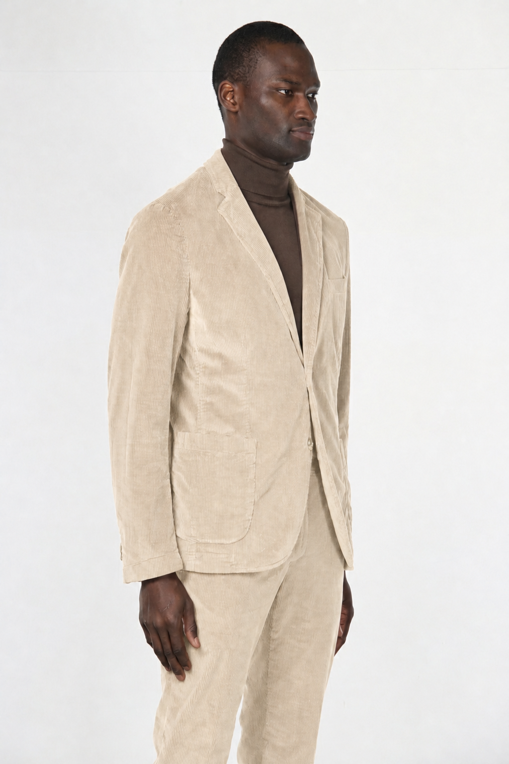 Tiziano blazer uomo in velluto 500 righe