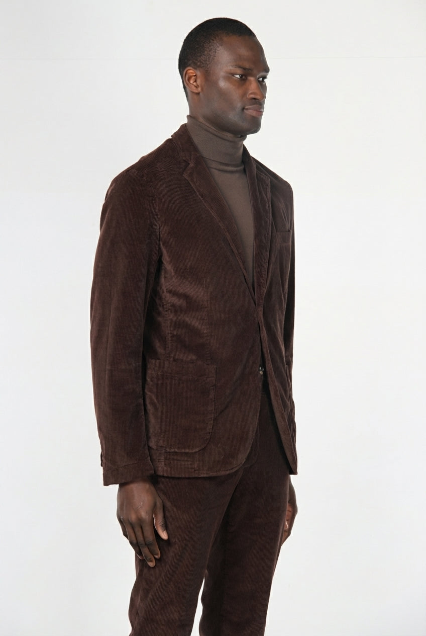 Tiziano men’s blazer in 500-wale velvet