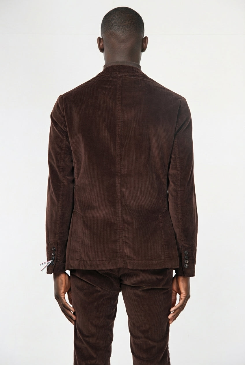 Tiziano men’s blazer in 500-wale velvet