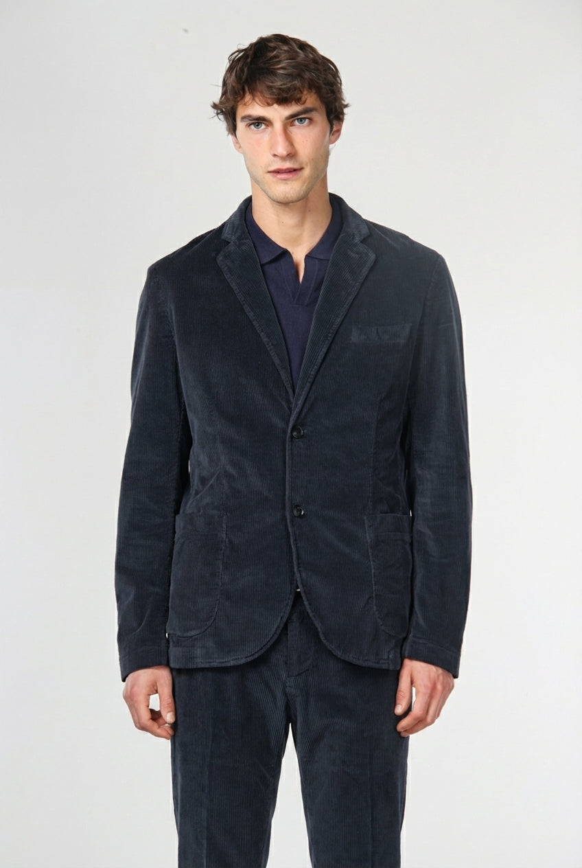 Tiziano men’s blazer in 500-wale velvet