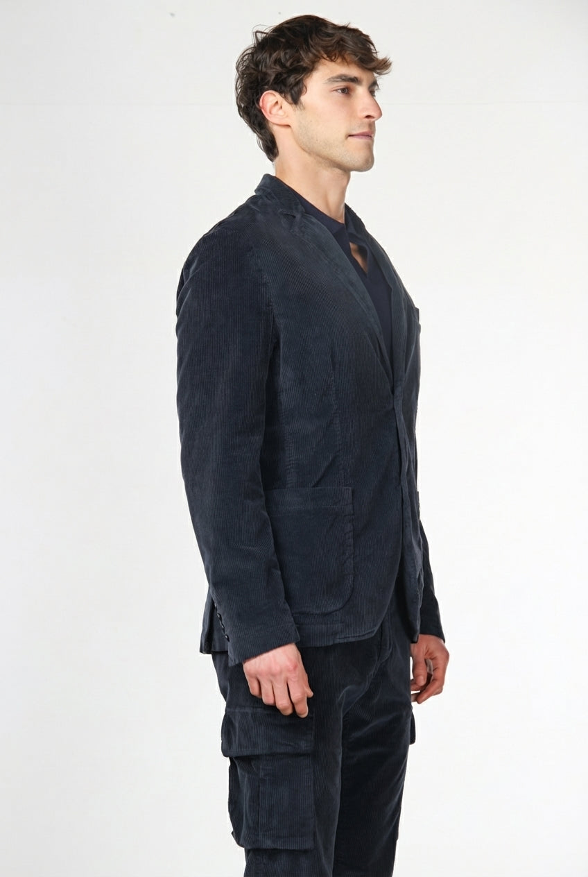 Tiziano men’s blazer in 500-wale velvet