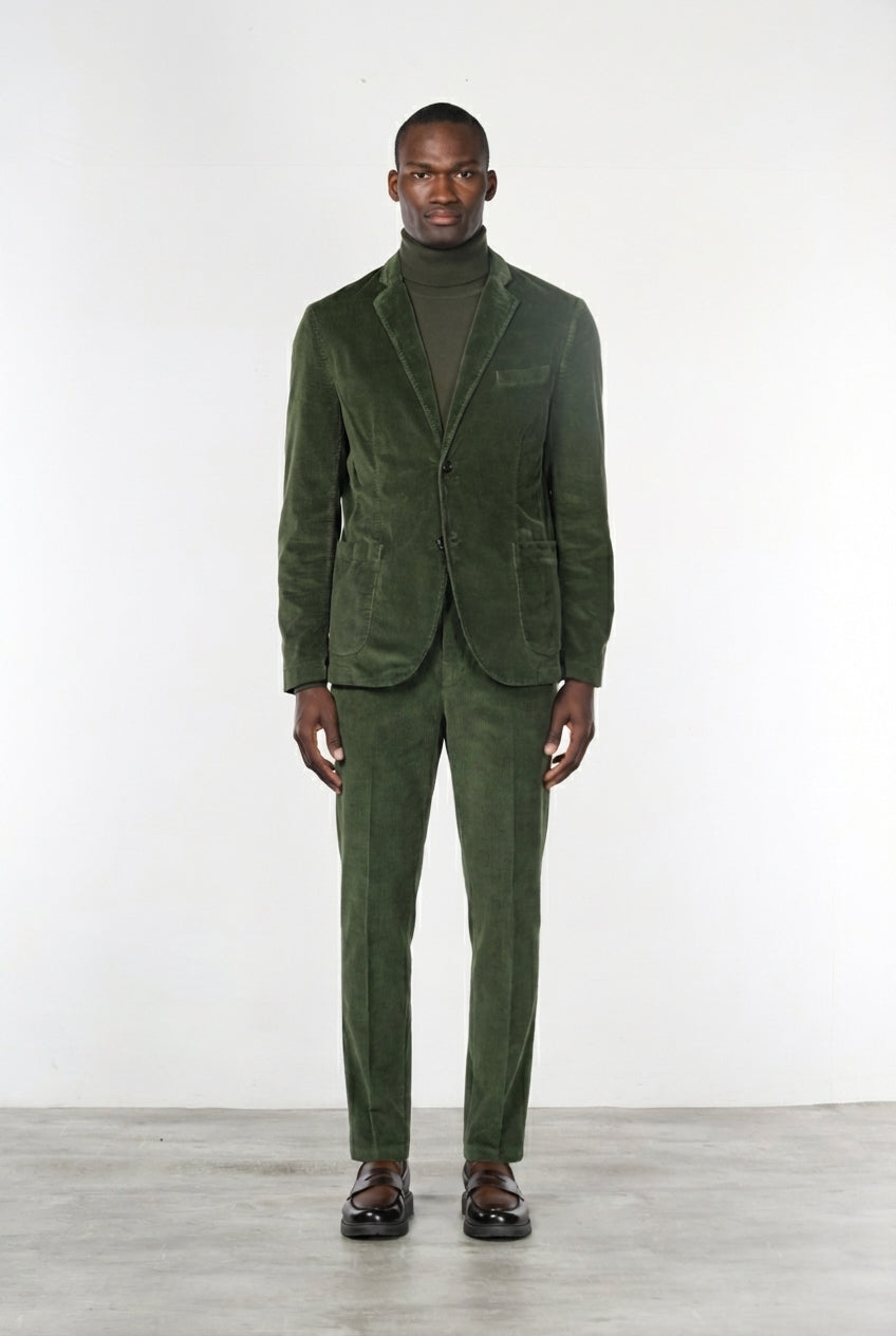 Tiziano men’s blazer in 500-wale velvet