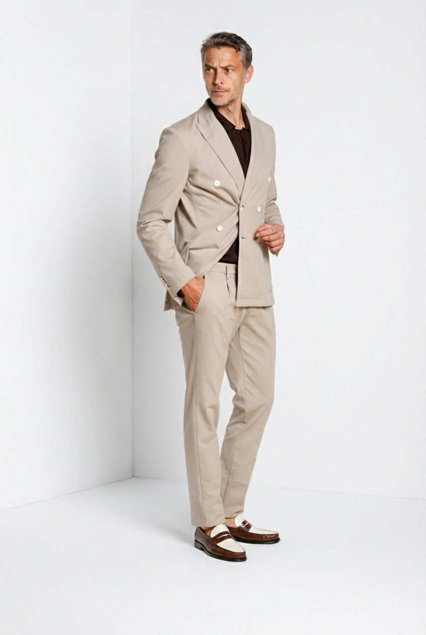 Golf Blazer doppiopetto uomo in jersey