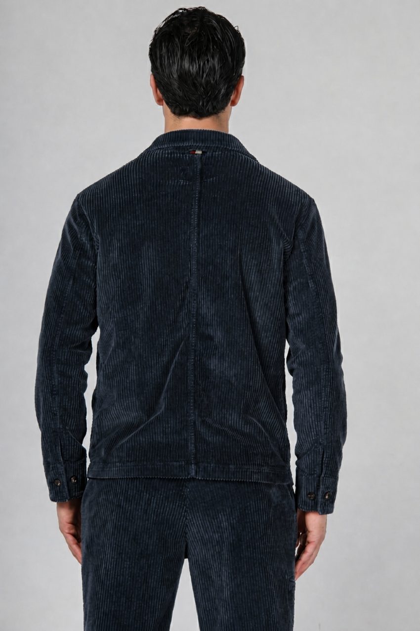 Work Jacket overshirt uomo in velluto a costa larga