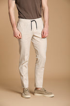 New York Sack pantalon chino homme en lin et coton léger Regular Fit