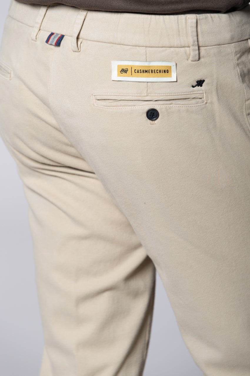New York String pantalone chino jogger uomo in cotone cashmere regular fit