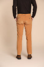 Foto 5 New York String pantalone chino jogger uomo in velluto 1500 righe regular fit