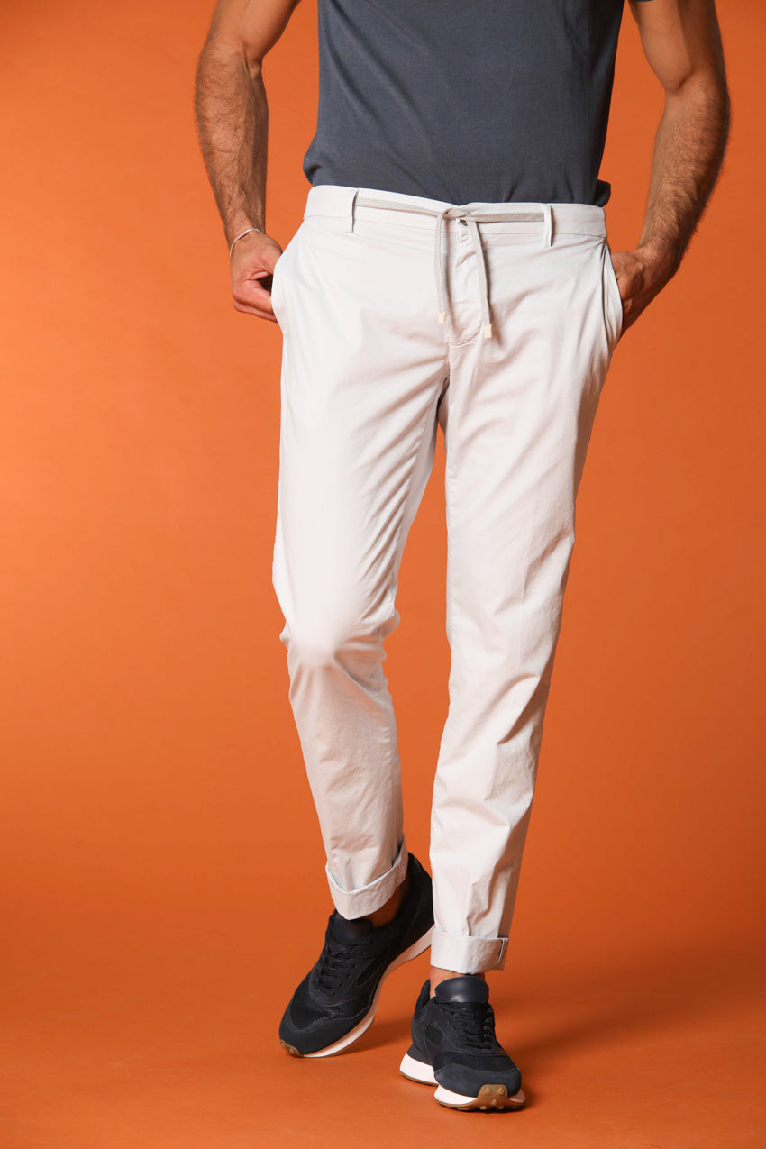 New York Side Elax pantalon chino jogger homme en coton pima coupe Regular