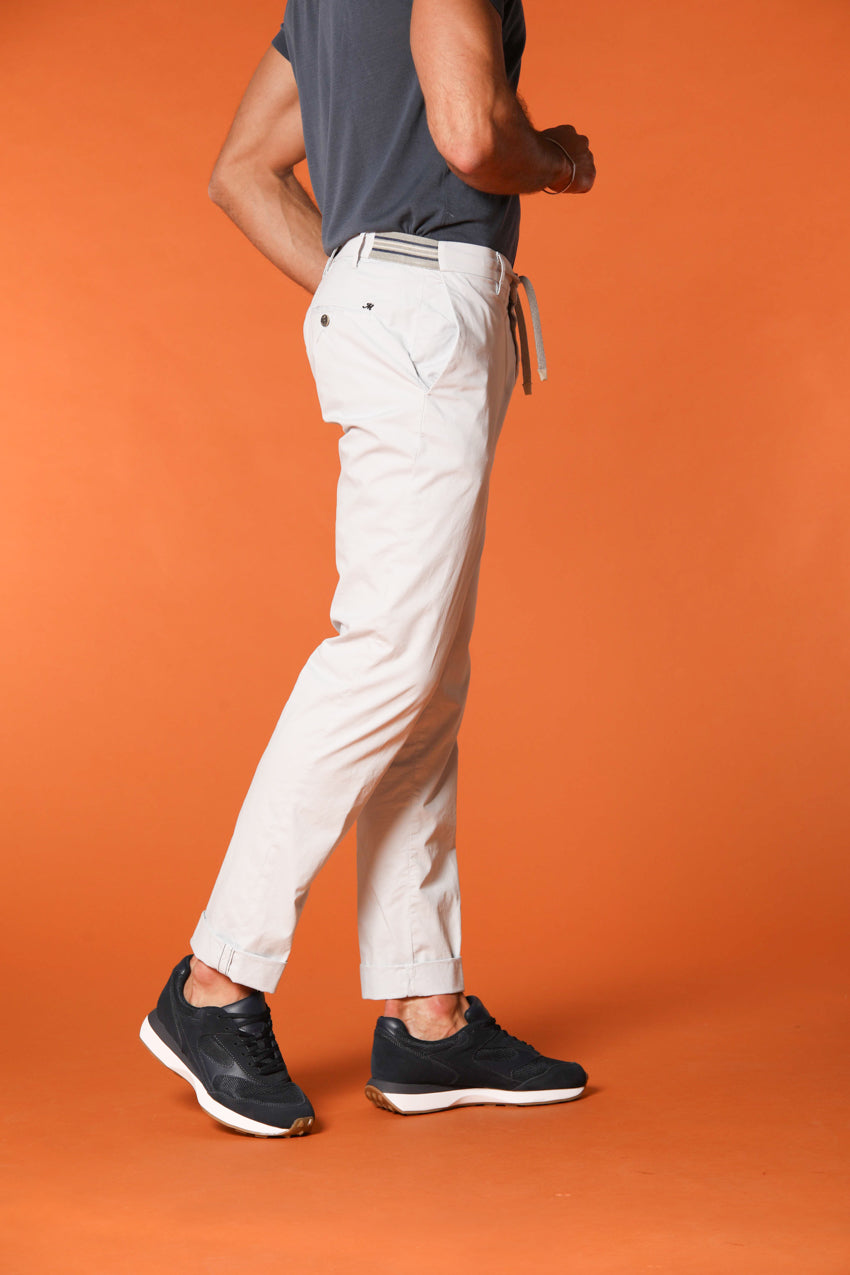 New York Side Elax pantalon chino jogger homme en coton pima coupe Regular