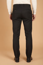 Milano Jog pantalon chino homme en jersey stretch extra slim fit