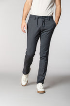 Milano Jogger pantalone chino uomo in lana extra slim fit