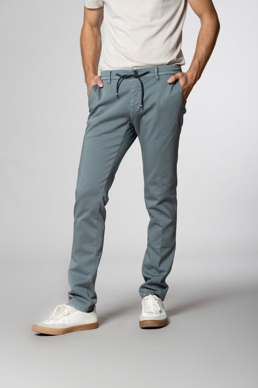 Milano Jogger Travel Herren-Chinohose aus Active 4.0-Jersey extra slim fit