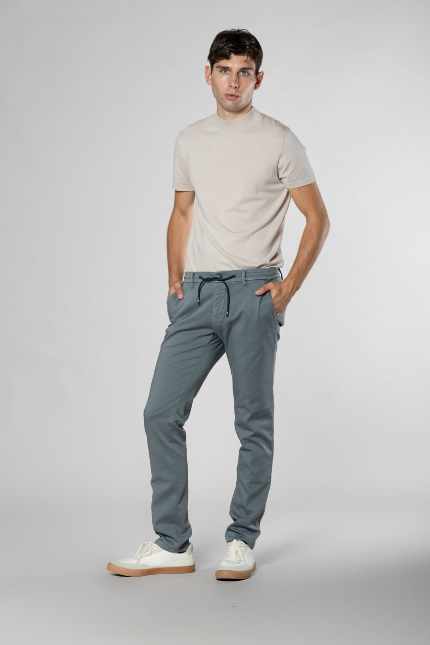 Milano Jogger Travel Herren-Chinohose aus Active 4.0-Jersey extra slim fit