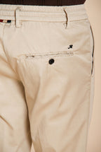 Milano Jogger Travel men's chino pants in technical travel stretch satin extra slim fit