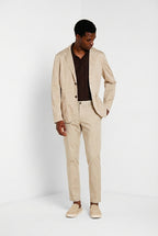 Milano Jogger Travel pantalone chino uomo in raso tecnico travel stretch extra slim fit