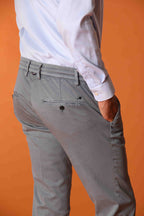 Milano Jogger pantalon chino jogger homme en coton et tencel Extra Slim Fit