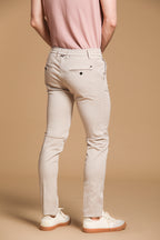 Milano Jogger men's chino jogger in cotton and tencel extra slim fit