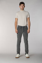 Milano Jogger pantalon chino homme en velours 500 raies extra slim fit