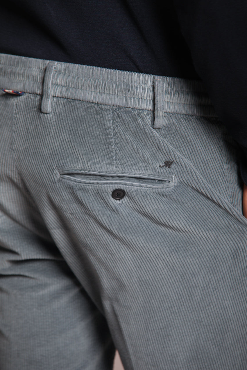 Milano Jogger Herren-Chinohose aus 500-Linien Kordsammt extra slim fit
