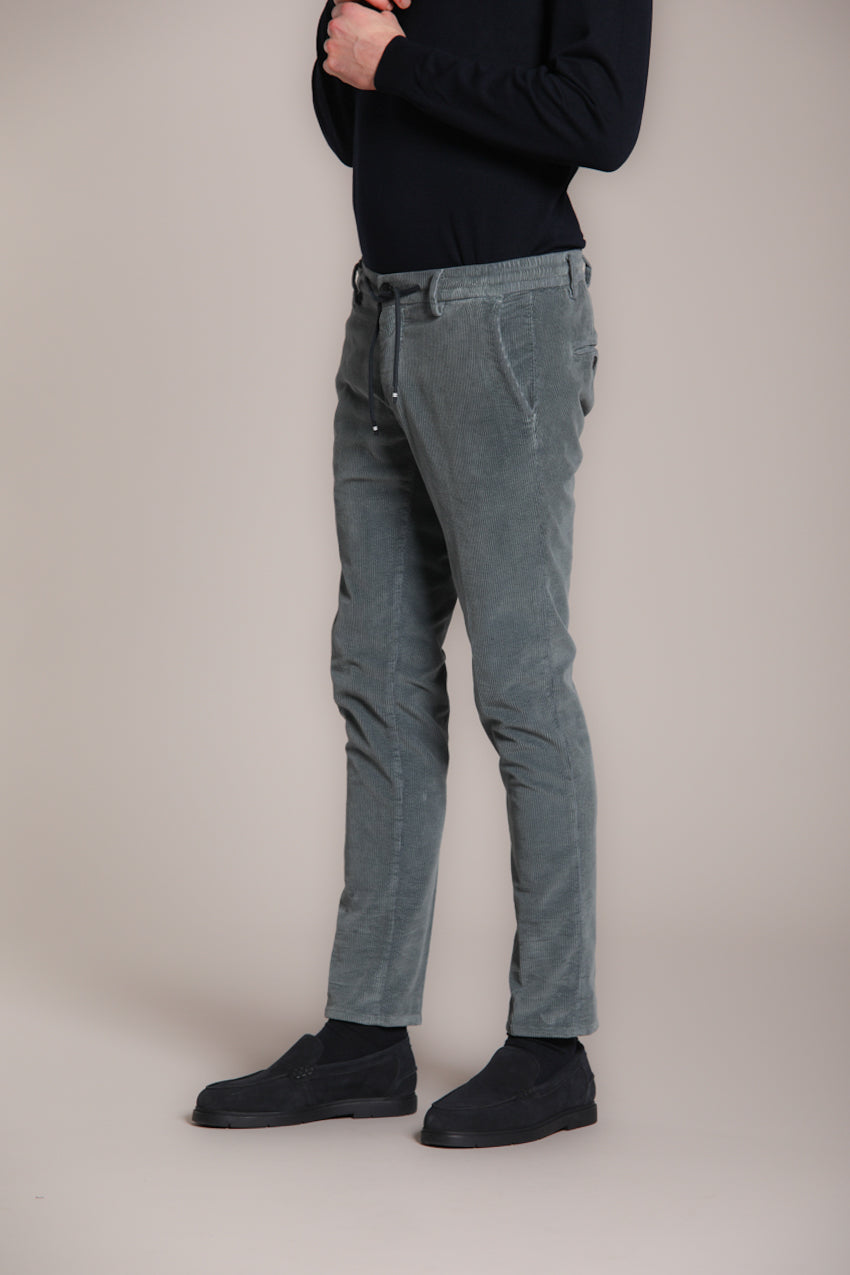 Milano Jogger Herren-Chinohose aus 500-Linien Kordsammt extra slim fit
