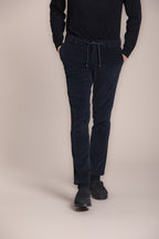 Foto 1 Milano Jogger pantalone chino uomo in velluto 500 righe extra slim fit